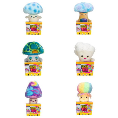 Living On The Veg S1 Plī&scaron;a rotaļlieta Funguys, 15 cm