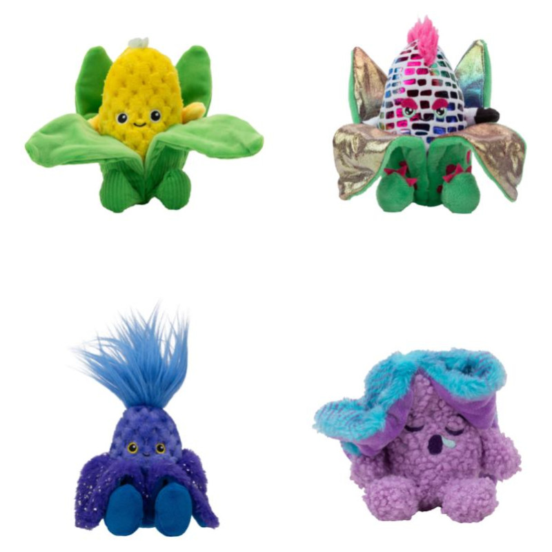 Living On The Veg S2 Mīkstā rotaļlieta kukurūzas vālīte Cornies, 15 cm