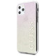 Guess GUHCN65PCUGLGPI iPhone 11 Pro Max rose gold/gold pink hard case Gradient Glitter
