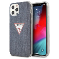 Guess GUHCP12LPCUJULDB iPhone 12 Pro Max 6.7" navy/dark blue hardcase Jeans Collection