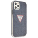 Guess GUHCP12LPCUJULDB iPhone 12 Pro Max 6.7" navy/dark blue hardcase Jeans Collection