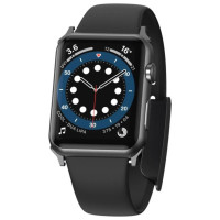 Baseus Slip-Thru strap band bracelet for Apple Watch 3/4/5/6/SE 38mm/40mm black (LBWSE-01)