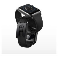 Baseus Slip-Thru strap band bracelet for Apple Watch 3/4/5/6/SE 38mm/40mm black (LBWSE-01)