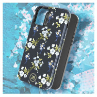 Kingxbar Blossom case decorated with original Swarovski crystals iPhone 12 mini multicolour (Lily)