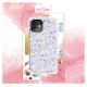 Kingxbar Blossom case decorated with original Swarovski crystals iPhone 12 mini multicolour (Lily)