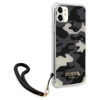 Guess GUHCN61KSARBK iPhone 11 6.1" / Xr black/black hardcase Camo Collection