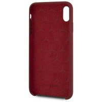 Mercedes MEHCI65SILRE iPhone Xs Max czerwony/red hardcase Silicone Line
