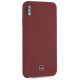 Mercedes MEHCI65SILRE iPhone Xs Max czerwony/red hardcase Silicone Line