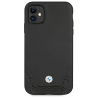 BMW Etui BMW BMHCN61RSWPK iPhone 11 6,1" / Xr czarny/black hardcase Leather Perforate