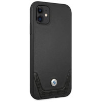 BMW Etui BMW BMHCN61RSWPK iPhone 11 6,1" / Xr czarny/black hardcase Leather Perforate