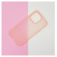 Kingxbar Plain Series case cover for iPhone 13 Pro silicone cover pink