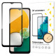 Wozinsky Super Tough Full Glue Tempered Glass Full Screen With Frame Case Friendly Samsung Galaxy A13 / A23 / A23 5G / M13 Black