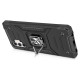 Wozinsky Ring Armor tough hybrid case cover + magnetic holder for Samsung Galaxy A23 blue