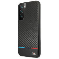 BMW Etui hardcase BMW BMHCS22MPUCARTCBK S22+ S906  black/czarny M Collection Triangles
