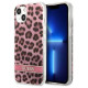Guess GUHCP13SHSLEOP iPhone 13 mini 5.4" pink/pink hardcase Leopard