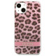 Guess GUHCP13SHSLEOP iPhone 13 mini 5.4" pink/pink hardcase Leopard