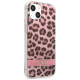 Guess GUHCP13SHSLEOP iPhone 13 mini 5.4" pink/pink hardcase Leopard