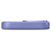 Icarer Case Leather Cover Genuine Leather Case for iPhone 14 Pro Max Light Purple (WMI14220708-LP) (MagSafe Compatible)