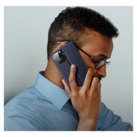 Dux Ducis Skin X2 case for iPhone 14 Pro Max case with magnetic flap blue