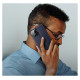 Dux Ducis Skin X2 case for iPhone 14 Pro Max case with magnetic flap blue