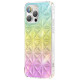 Kingxbar Miya Series case for iPhone 14 back cover rainbow back cover