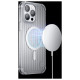 Kingxbar PQY Go Out Series magnetic case for iPhone 14 MagSafe silver