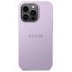 Guess GUHCP14LPSASBPU iPhone 14 Pro 6,1" fioletowy/purple Saffiano Strap