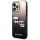 Karl Lagerfeld KLHCP14LTGKCK iPhone 14 Pro 6.1 "hardcase black / black Gradient Ikonik Karl & Choupette