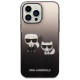 Karl Lagerfeld KLHCP14LTGKCK iPhone 14 Pro 6.1 "hardcase black / black Gradient Ikonik Karl & Choupette