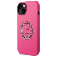 Karl Lagerfeld KLHCP14MSRSGRCF iPhone 14 Plus 6.7 "hardcase pink / pink Silicone RSG