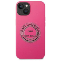 Karl Lagerfeld KLHCP14MSRSGRCF iPhone 14 Plus 6.7 "hardcase pink / pink Silicone RSG