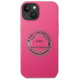 Karl Lagerfeld KLHCP14MSRSGRCF iPhone 14 Plus 6.7 "hardcase pink / pink Silicone RSG