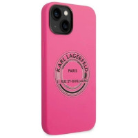 Karl Lagerfeld KLHCP14MSRSGRCF iPhone 14 Plus 6.7 "hardcase pink / pink Silicone RSG