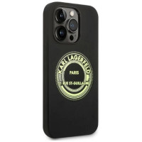 Karl Lagerfeld KLHCP14XSRSGRCK iPhone 14 Pro Max 6.7 "hardcase black / black Silicone RSG
