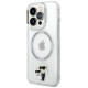 Karl Lagerfeld Iconic Karl&Choupette Magsafe case for iPhone 14 Pro Max - transparent