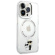 Karl Lagerfeld Iconic Karl&Choupette Magsafe case for iPhone 14 Pro Max - transparent