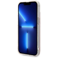 Guess Set Guess GUBPP14SH4EACSP Case+ Charger iPhone 14 6.1" pink/pink hard case 4G Print MagSafe