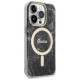 Guess Set Guess GUBPP14XHMEACSK Case+ Charger iPhone 14 Pro Max 6.7" black/black hard case Marble MagSafe