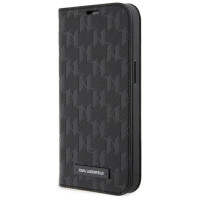 Karl Lagerfeld KLBKP14XSAKLHPK iPhone 14 Pro Max 6.7" bookcase black/black Saffiano Monogram