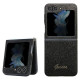 Guess Glitter Script case for Samsung Galaxy Z Flip 5 - black