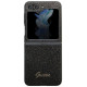 Guess Glitter Script case for Samsung Galaxy Z Flip 5 - black