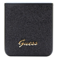 Guess Glitter Script case for Samsung Galaxy Z Flip 5 - black