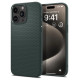Spigen Liquid Air iPhone 15 Pro Max Case - Dark Green
