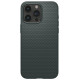 Spigen Liquid Air iPhone 15 Pro Max Case - Dark Green
