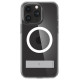 Spigen Ultra Hybrid S MagSafe Case with Stand for iPhone 15 Pro - Transparent