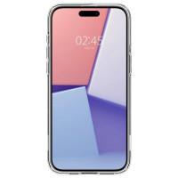 Spigen Ultra Hybrid S MagSafe Case with Stand for iPhone 15 Pro - Transparent