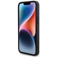 BMW Leather Diamond Pattern case for iPhone 15 Pro - black