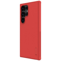 Nillkin Super Frosted Shield Pro armored case for Samsung Galaxy S24 Ultra - red
