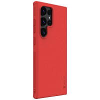 Nillkin Super Frosted Shield Pro armored case for Samsung Galaxy S24 Ultra - red