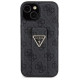 Guess Grip Stand 4G Triangle Strass case for iPhone 15 - black